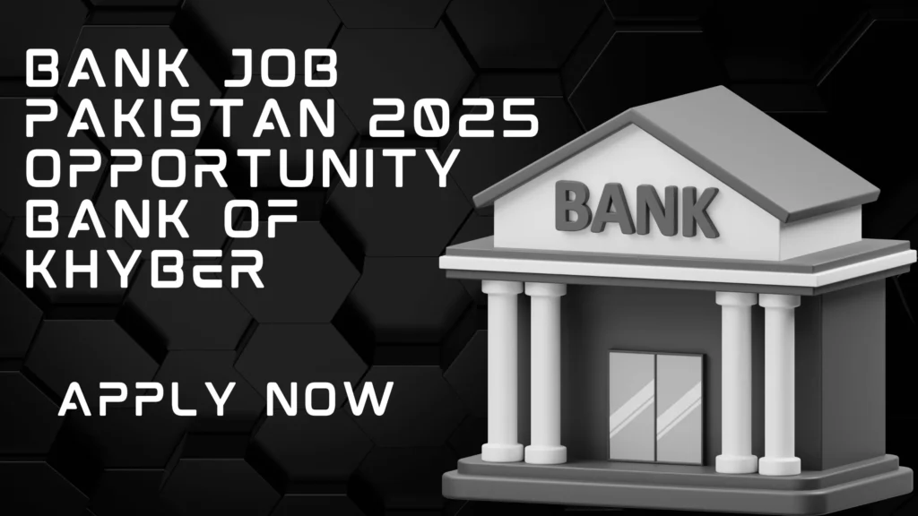Bank Job Pakistan